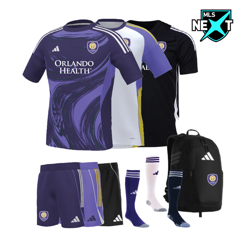 Orlando City Seminole - MLS Next + MLS Next 2 Field Player - Mandatory Kit - Before checkout you can add more individual items