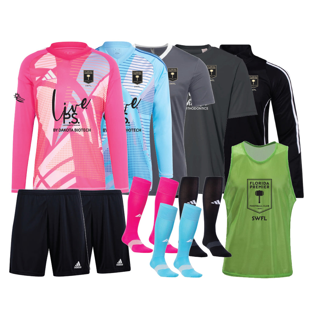 Florida Premier SW - Goalkeeper - Mandatory Kit - Additional Items Can Be Added Before Checkout