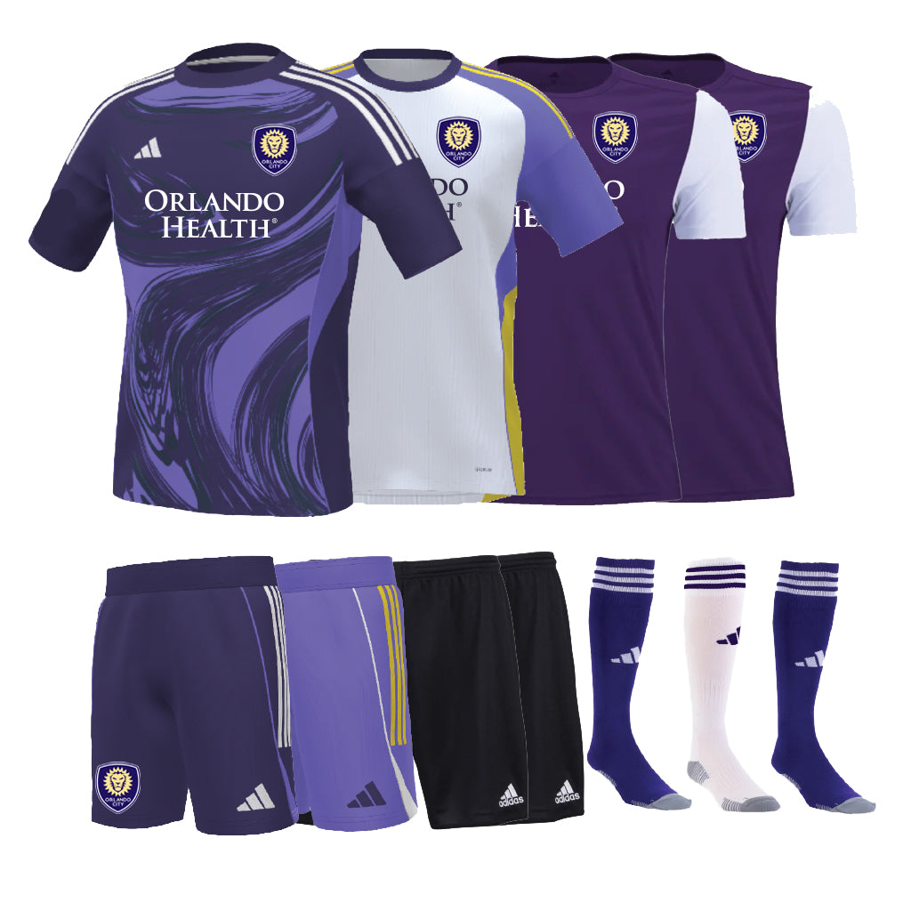 Orlando City - Clermont - New Field Player - Mandatory Kit - Before checkout you can add more individual items