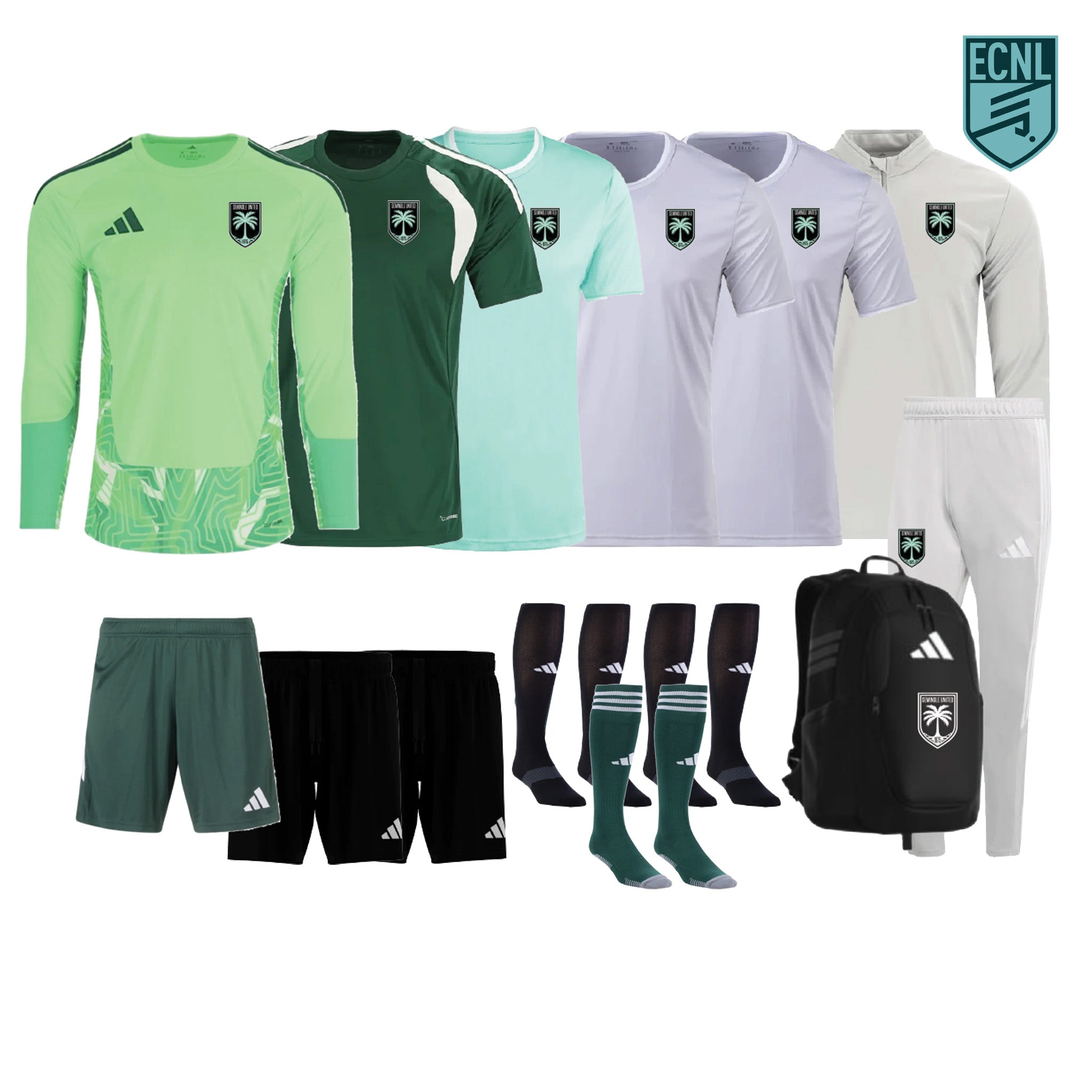 Seminole - ECNL Goalkeeper - Mandatory Kit - Before checkout you can add more individual items