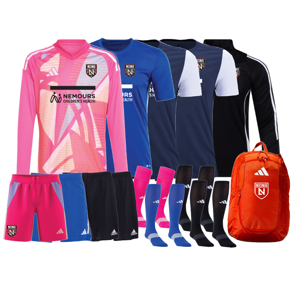Nona Soccer Academy - Goalkeeper - Mandatory Kit - Additional Items Can Be Added Before Checkout