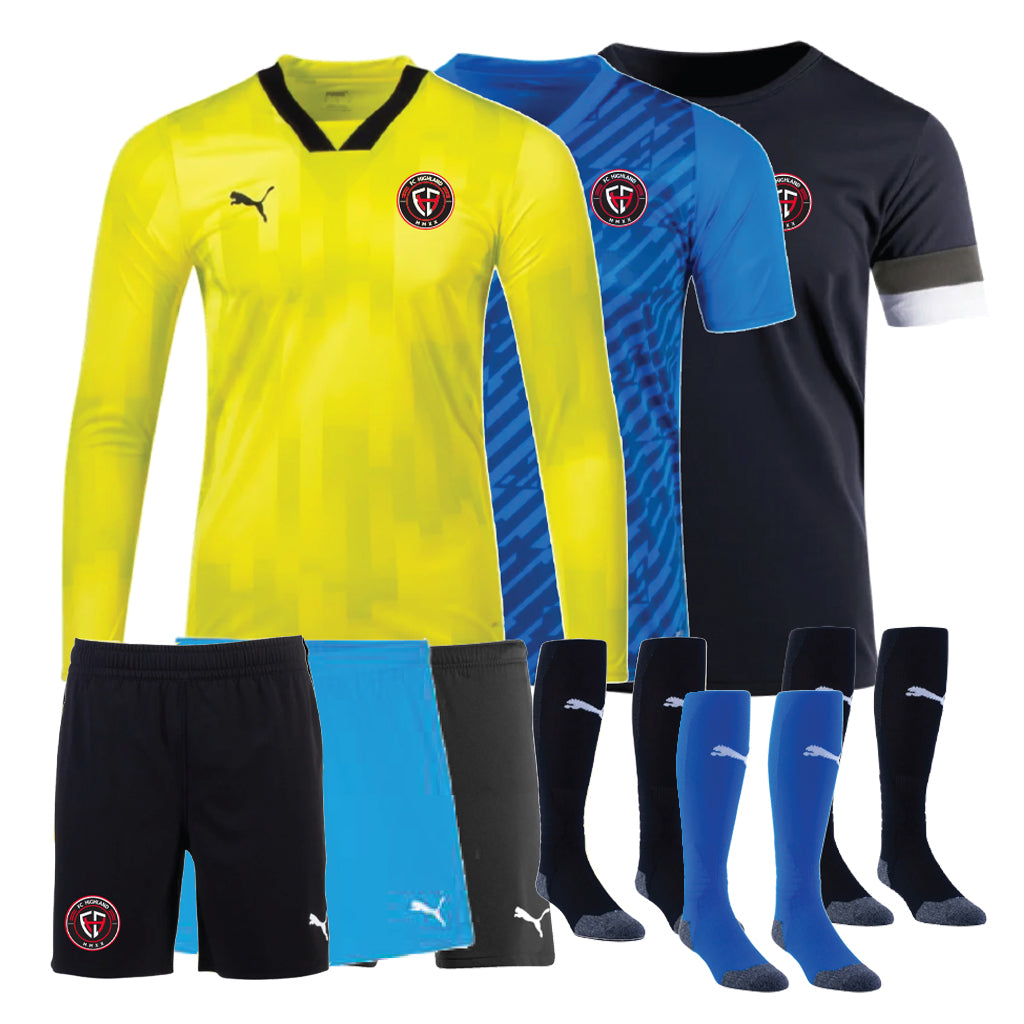 FC Highland - Goalkeeper -Mandatory Kit - Additional Items Can Be Added Before Checkout