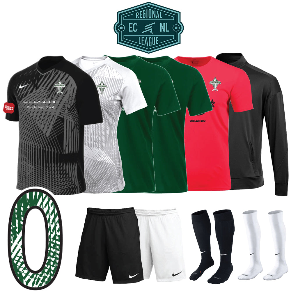 South Orlando SC - Boys ECNL-R Field Player 24-26 - Mandatory Kit - Additional Items Can Be Added Before Checkout