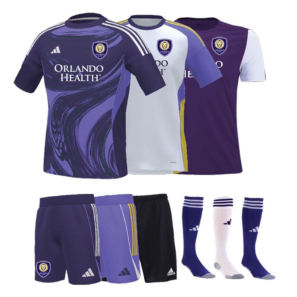 Orlando City - Poinciana - New Field Player - Mandatory Kit - Before checkout you can add more individual items