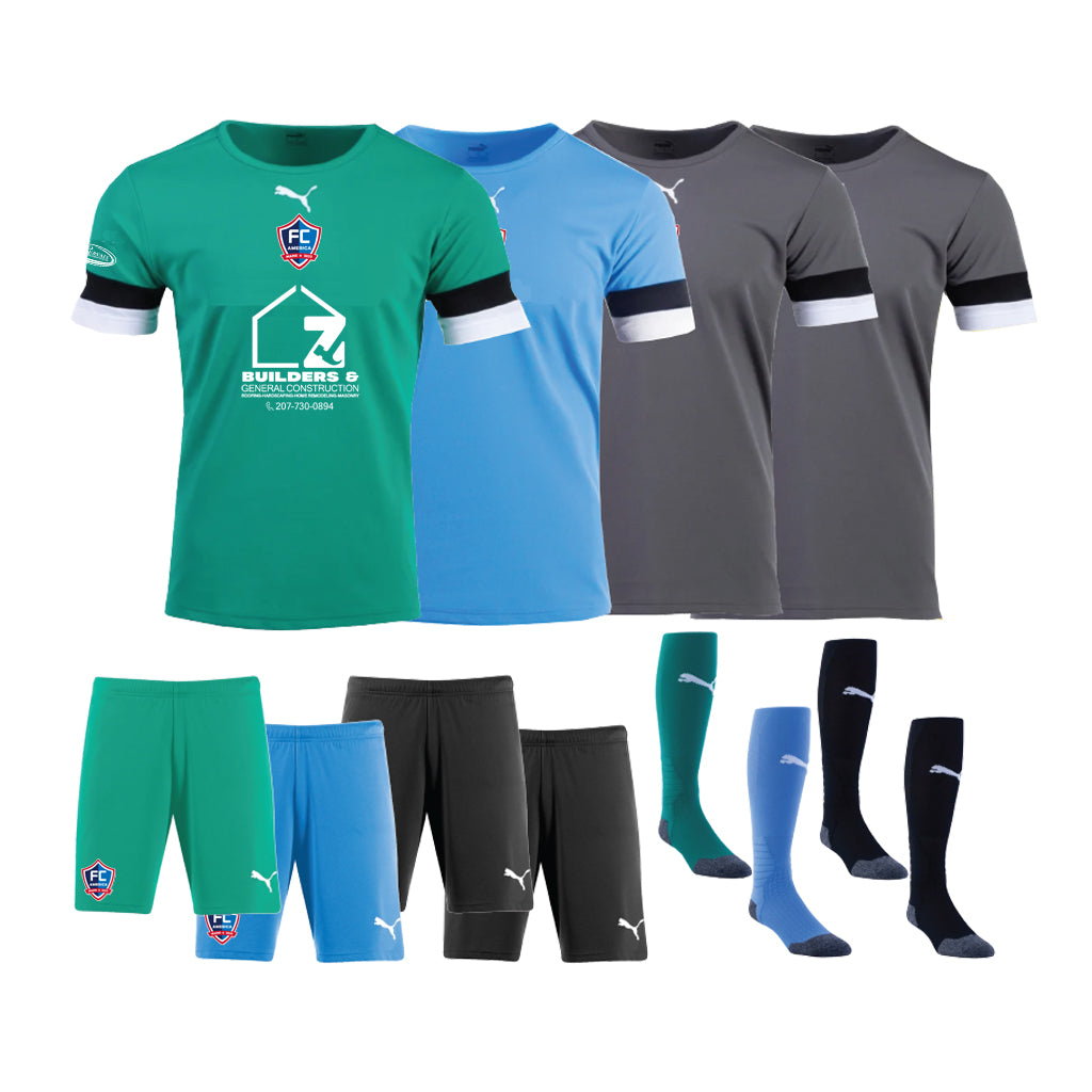 FC America - Maine - Goalkeeper - Mandatory Kit - Before checkout you can add more individual items