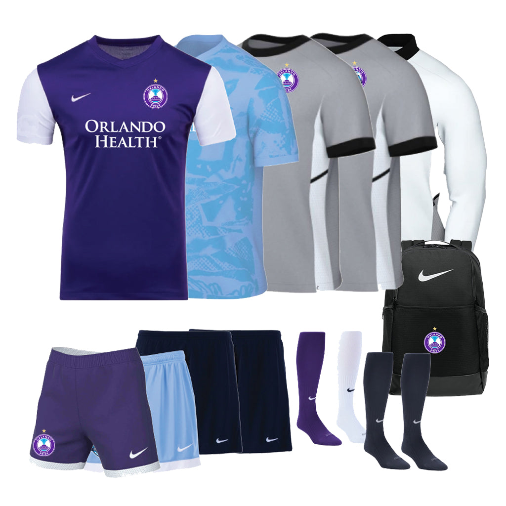 Orlando Pride Clermont- Field Player - Mandatory Kit - Before checkout you can add more individual items