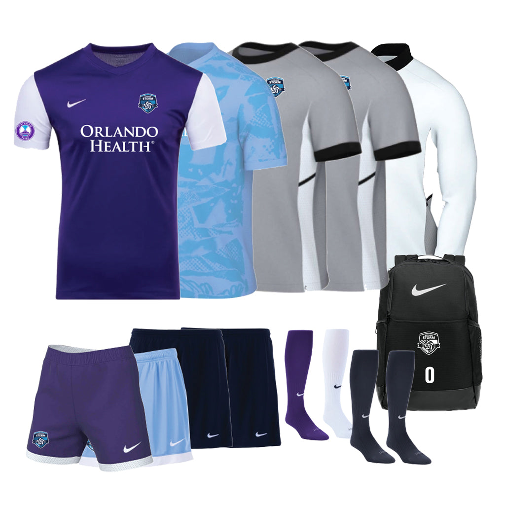 Orlando Pride - Azzurri - New Field Player - Mandatory Kit - Before checkout you can add more individual items