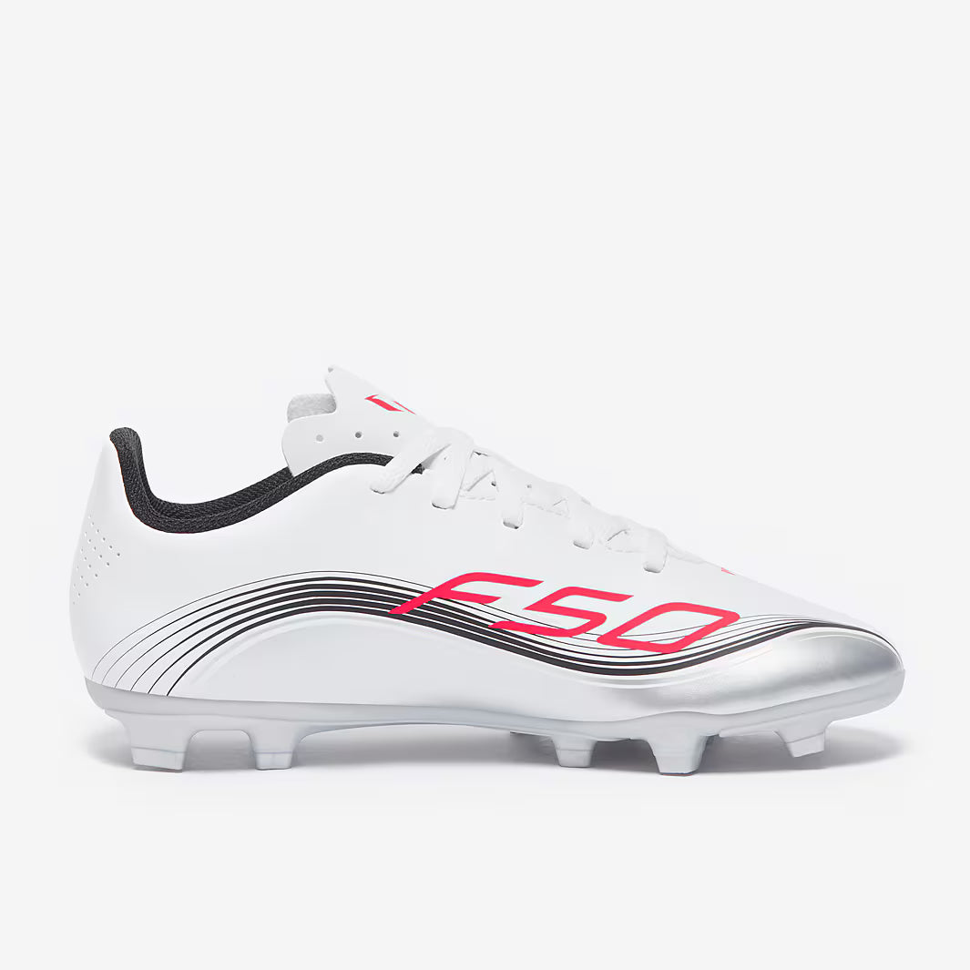 Adidas - F50 Club x Messi FG/MG White/Red/Silver