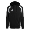 Adidas - Tiro 26 League Sweat Full Zip Hood- Black - with logo
