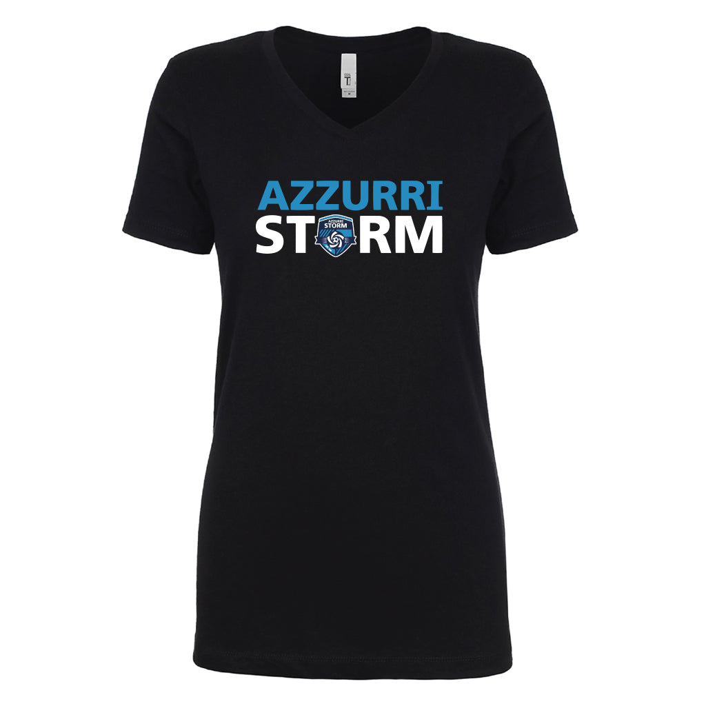 Azzurri Storm VNeck - Black