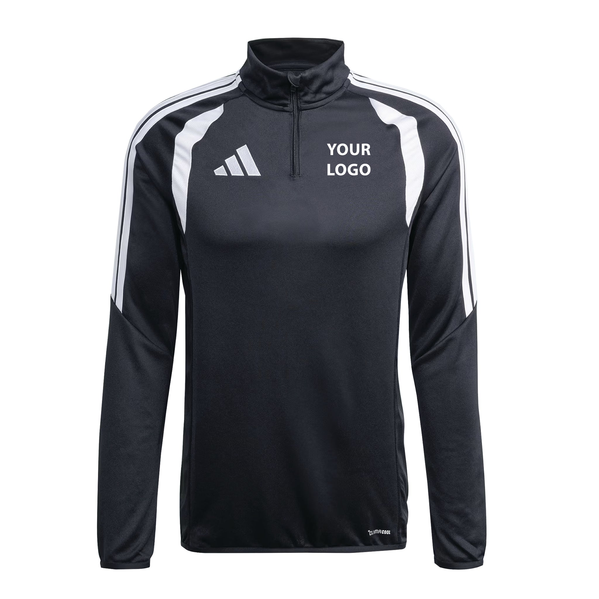 Adidas - Tiro 26 League Training Top 1/4 Zip- Black - with logo