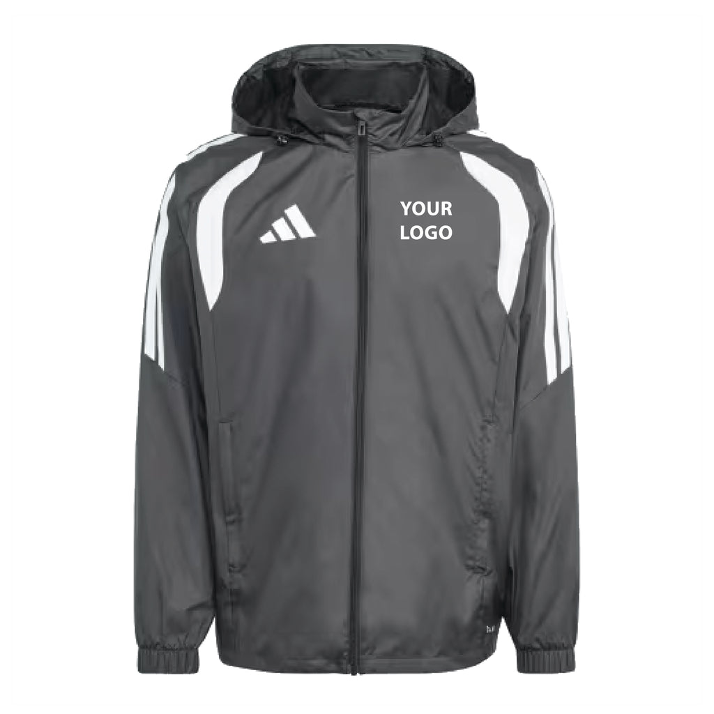 Adidas - Tiro 26 League Windbreaker- Black - with logo