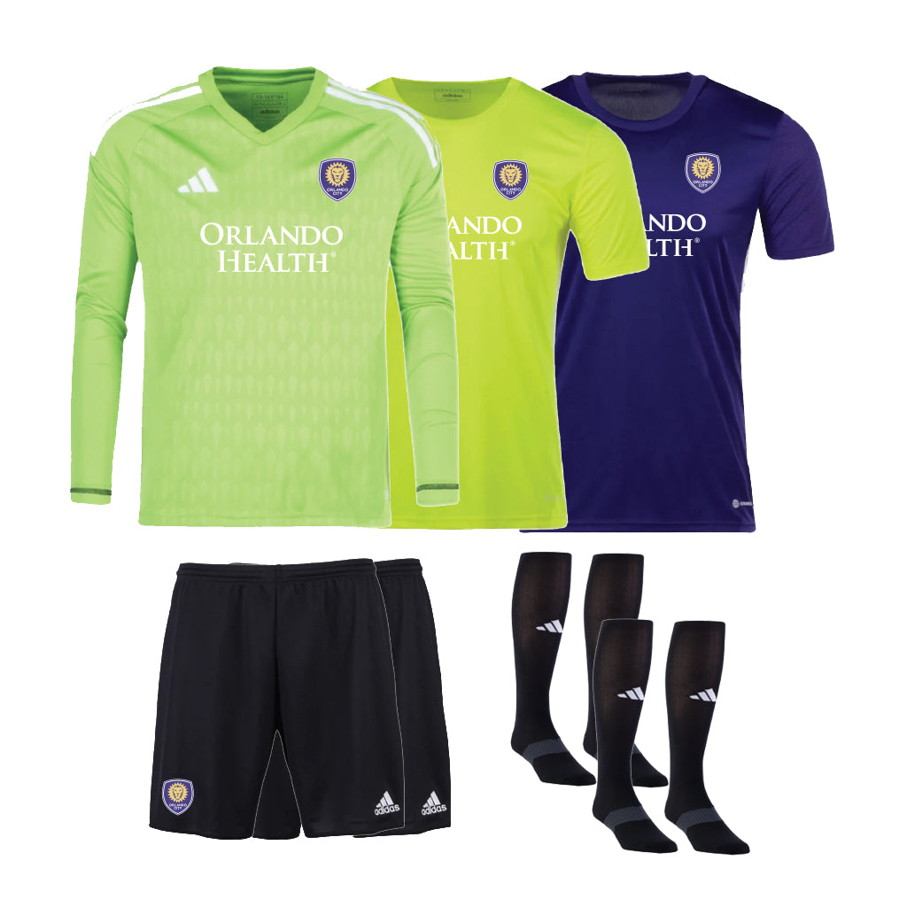 Orlando City SC - Hunters Creek Goalkeeper - Mandatory Kit - Additional Items Can Be Added Before Checkout