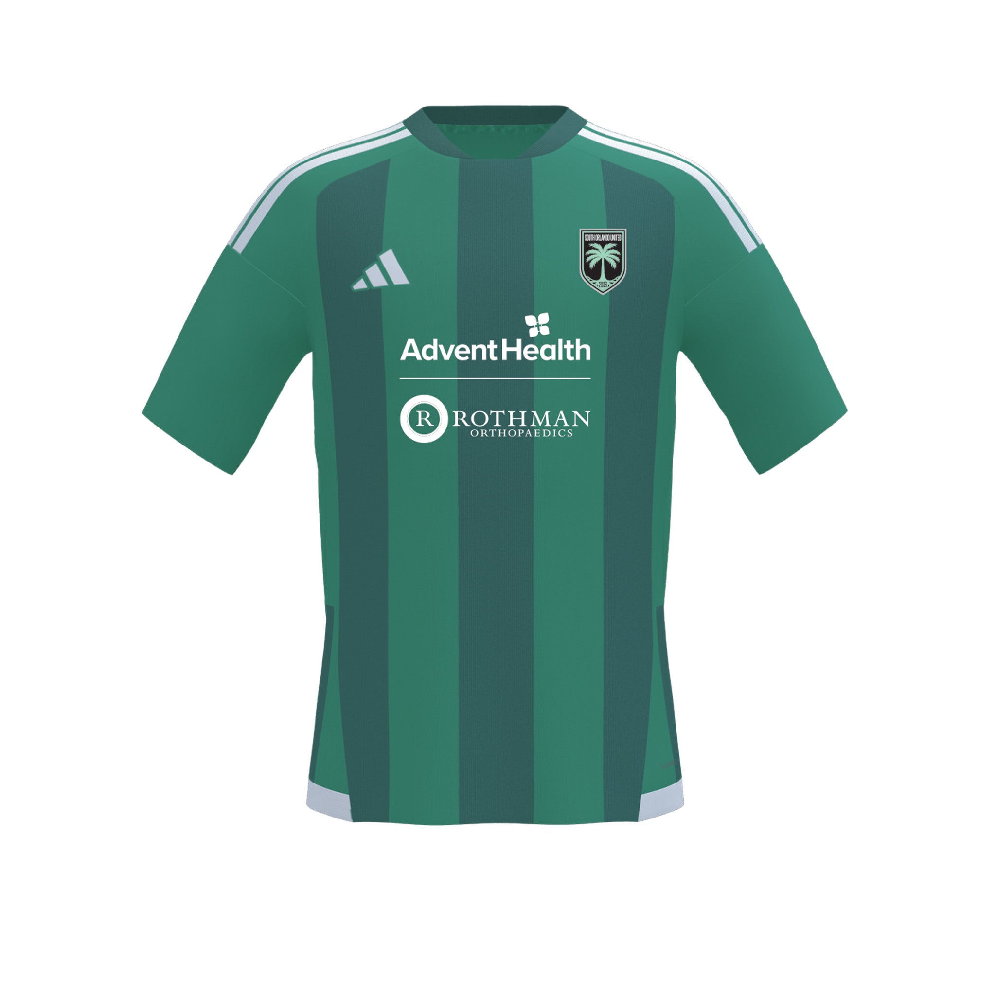 Adidas - Entrada 26 Custom Jersey - Green Stripes