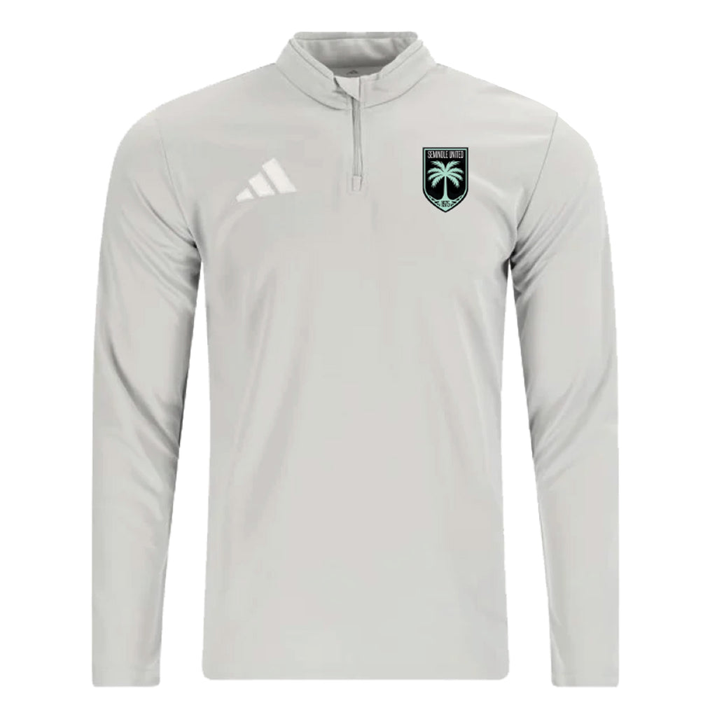 Adidas - Entrada 26 Quarter Zip - Grey
