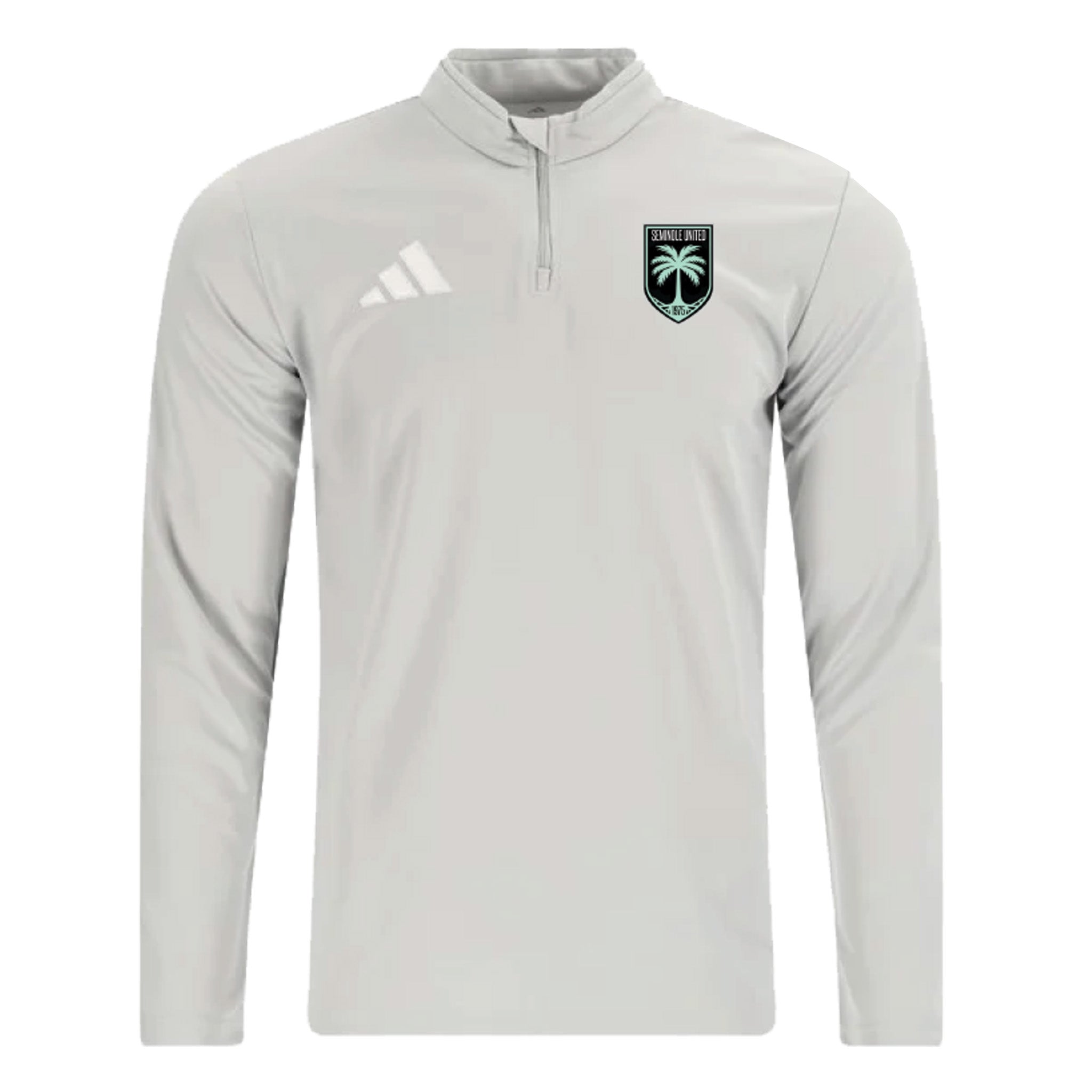 Adidas - Entrada 26 Quarter Zip - Grey