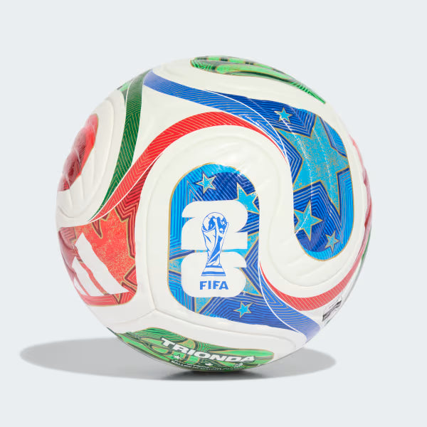 Adidas - FIFA World Cup 2026™ Trionda Pro Official Match Soccer Ball - White/Blue/Red/Green