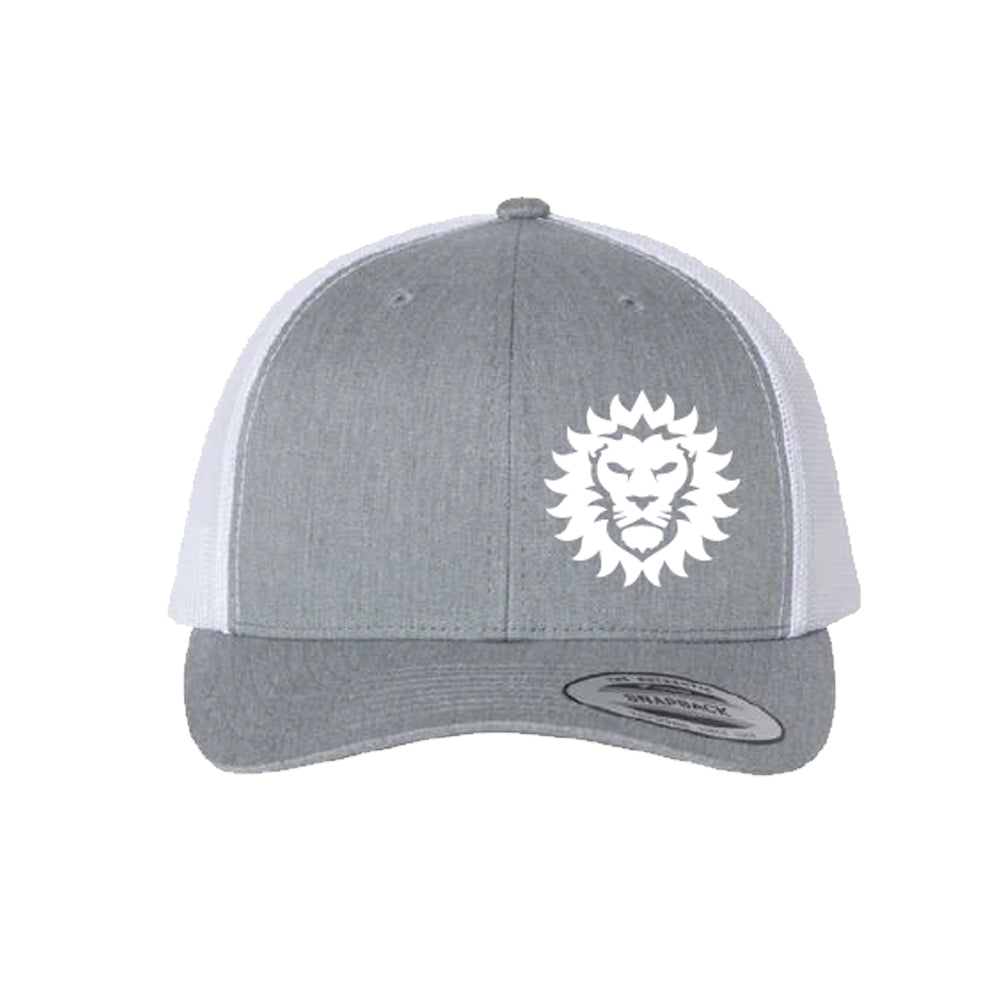 Orlando City Retro Trucker Hat - Grey_White