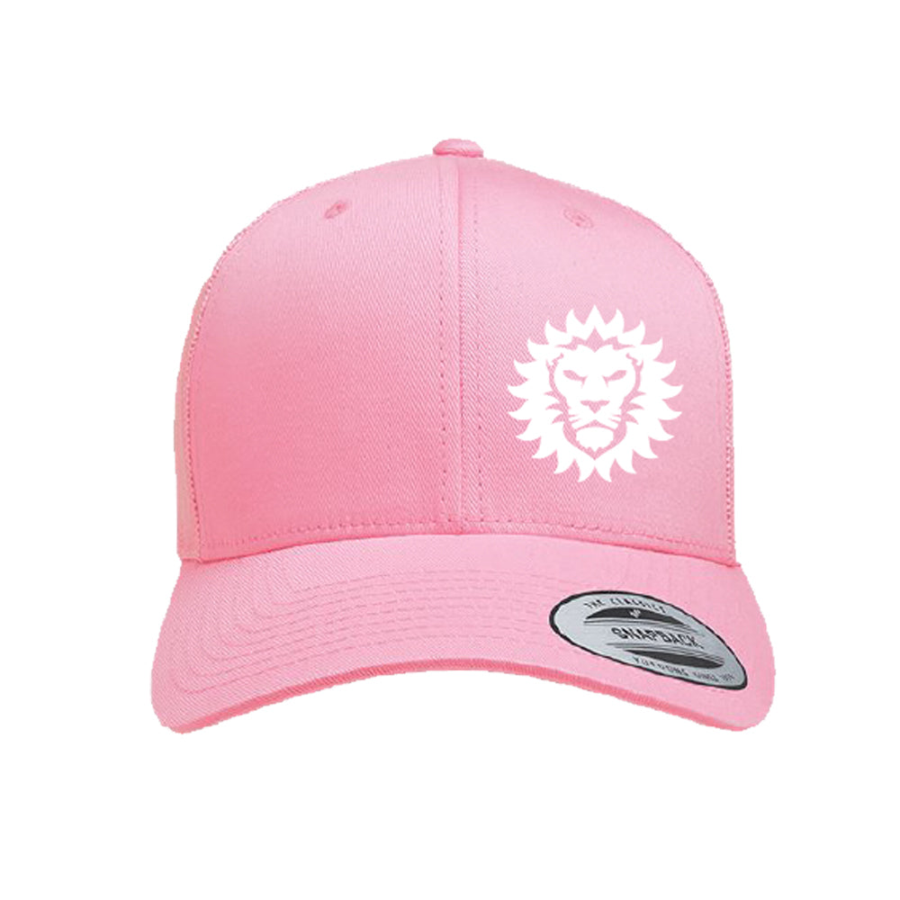 Orlando City Retro Trucker Hat - Pink