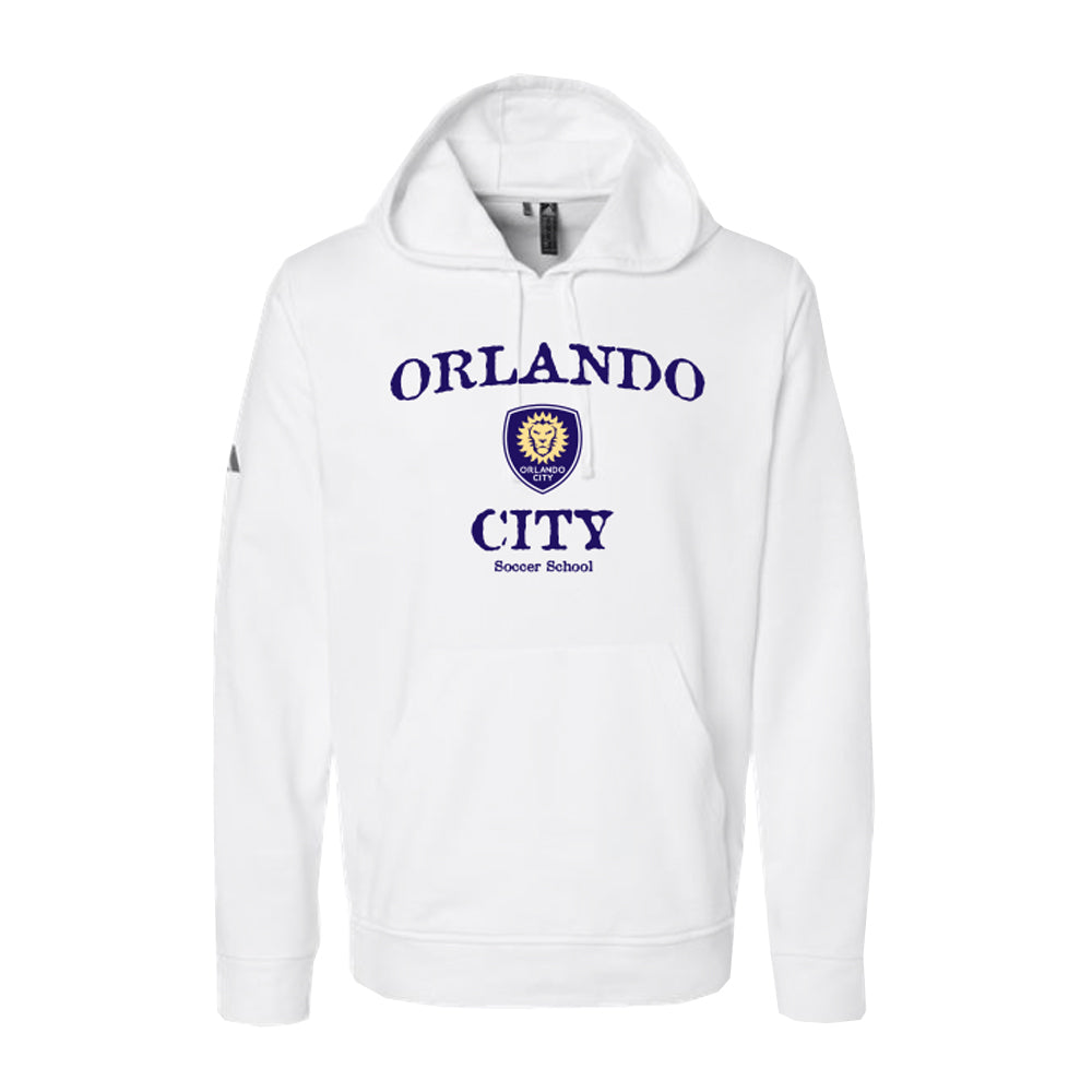 Adidas - Orlando City Baller Hooded Sweatshirt - White