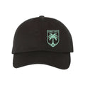 Seminole - Unconstructed Palm Hat - Black