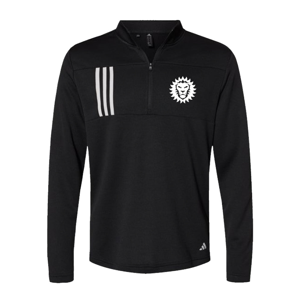 Adidas - Orlando City 3 Stripes 1/4 Zip - Black