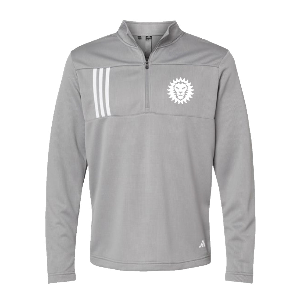 Adidas - Orlando City 3 Stripes 1/4 Zip - Grey