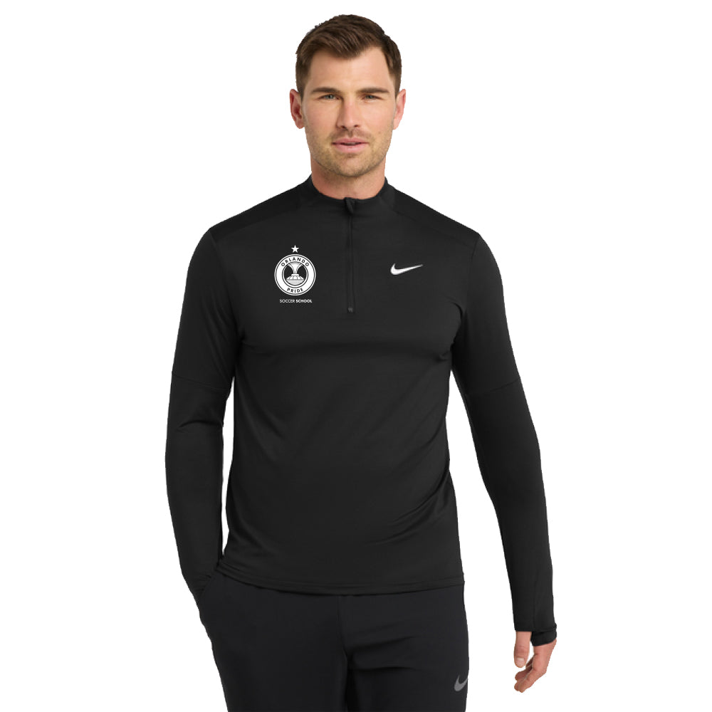 Nike - Mens Nike Dri-FIT Element 1/2-Zip Top - Black
