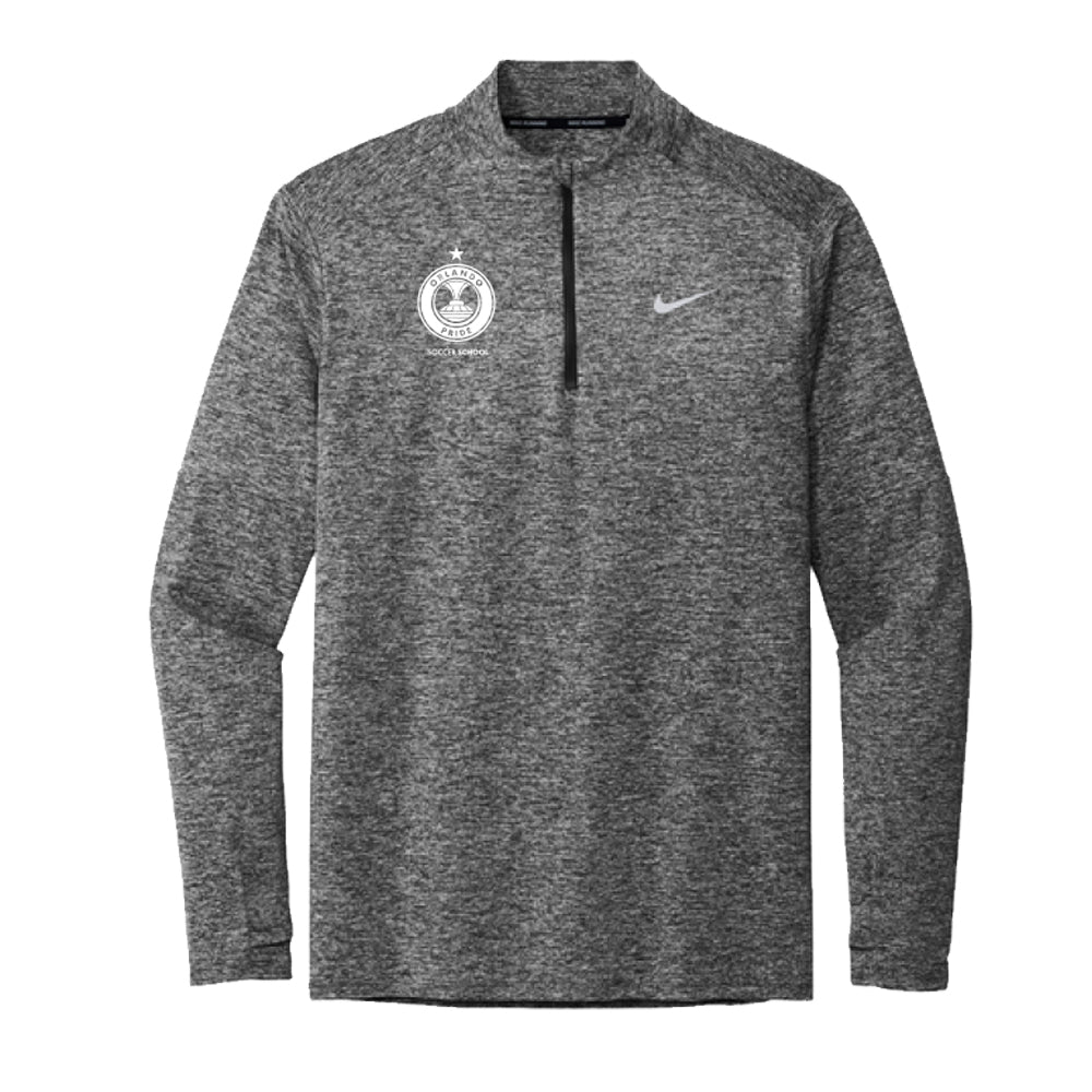Nike - Mens Nike Dri-FIT Element 1/2-Zip Top - Black Heather