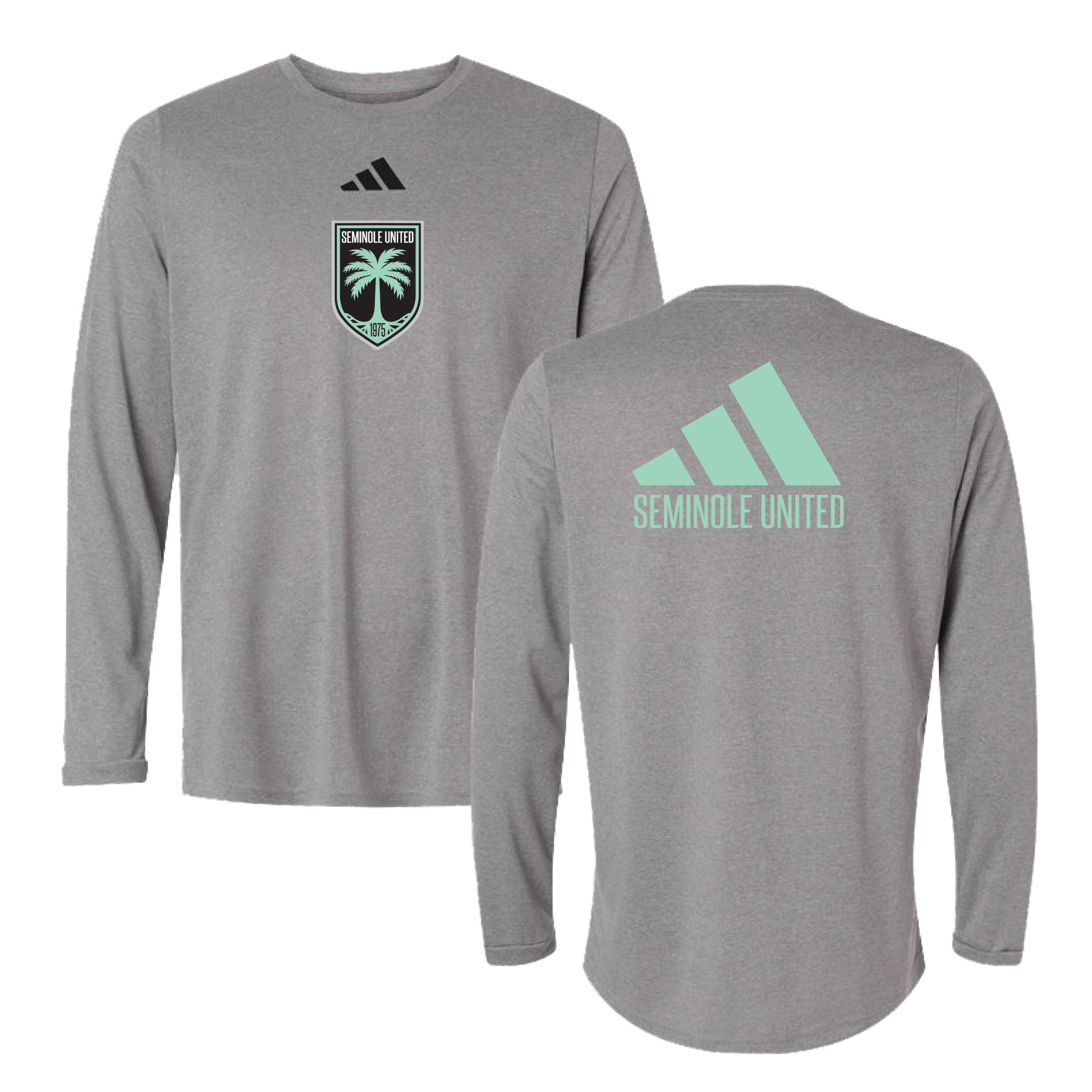 Seminole - Adidas Represent Longsleeve - Grey