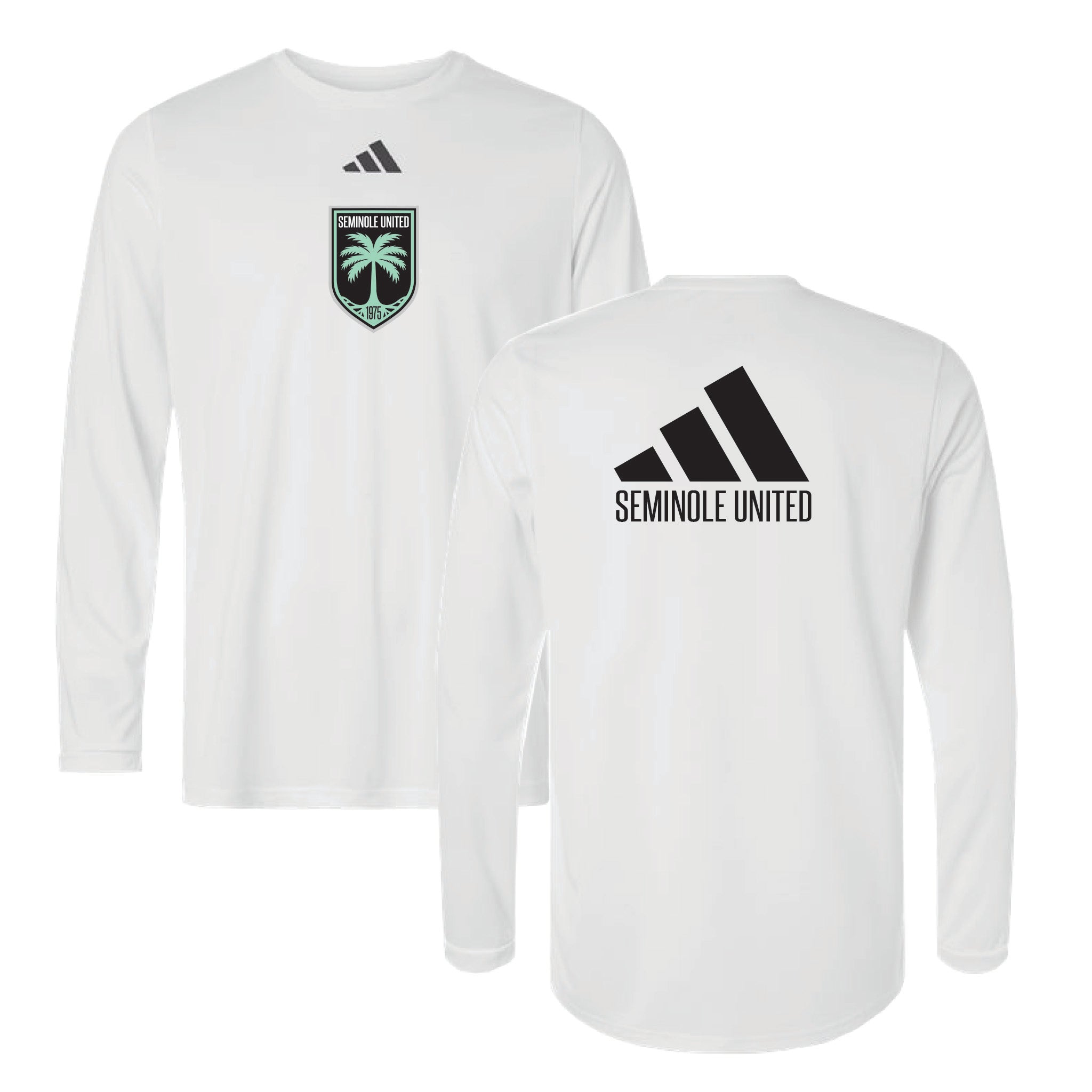 Seminole - Adidas Represent Longsleeve - White