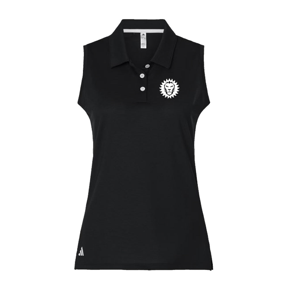 Adidas - Orlando City Womens Ottoman Sleeveless Polo - Black