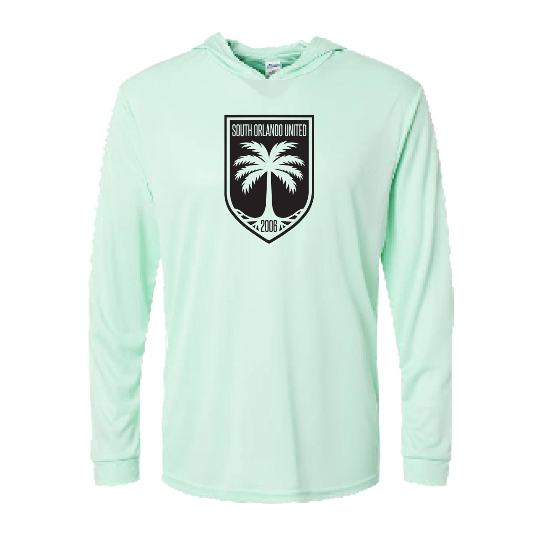 South Orlando - Mint Hooded Long Sleeve Dry Fit - Bahamas 220
