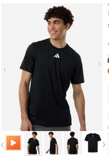 Seminole - Adidas T - Design 1  Short Sleeve - Black - AT101