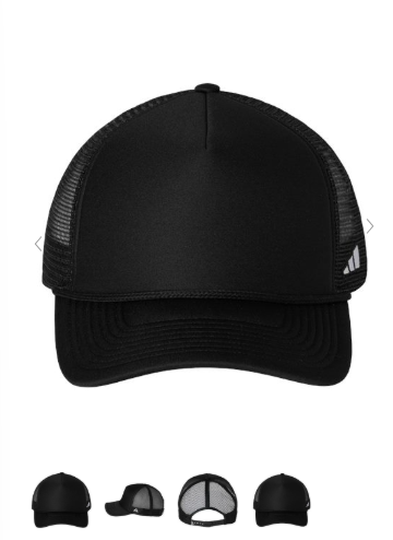 Seminole - Adidas Dispatch Trucker Cap - AH608 - Black - Design 1