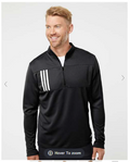 Seminole - Adidas - Orlando City 3 Stripes 1/4 Zip - Black - A482 - A483