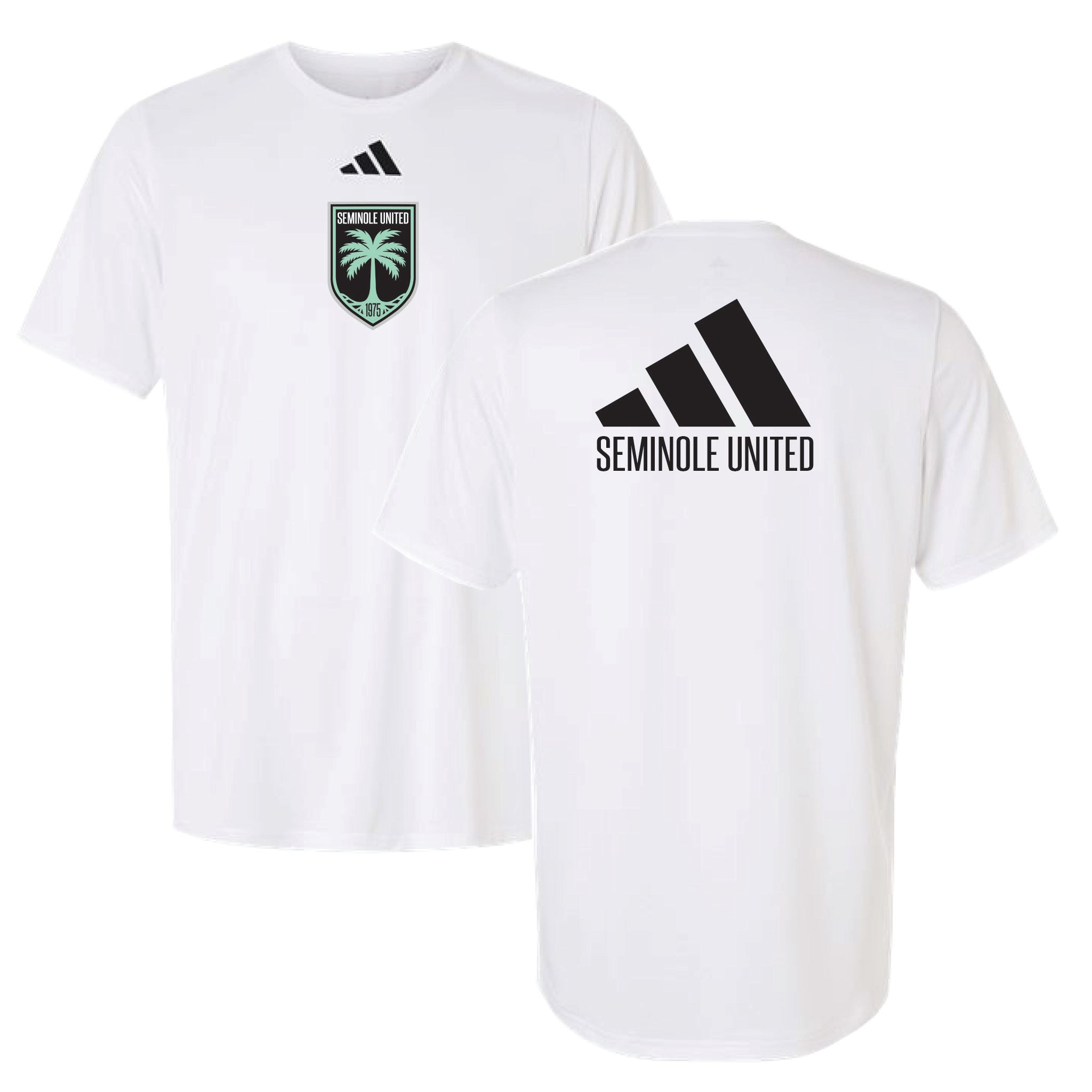 Seminole - Adidas Dry Fit Represent Top - White