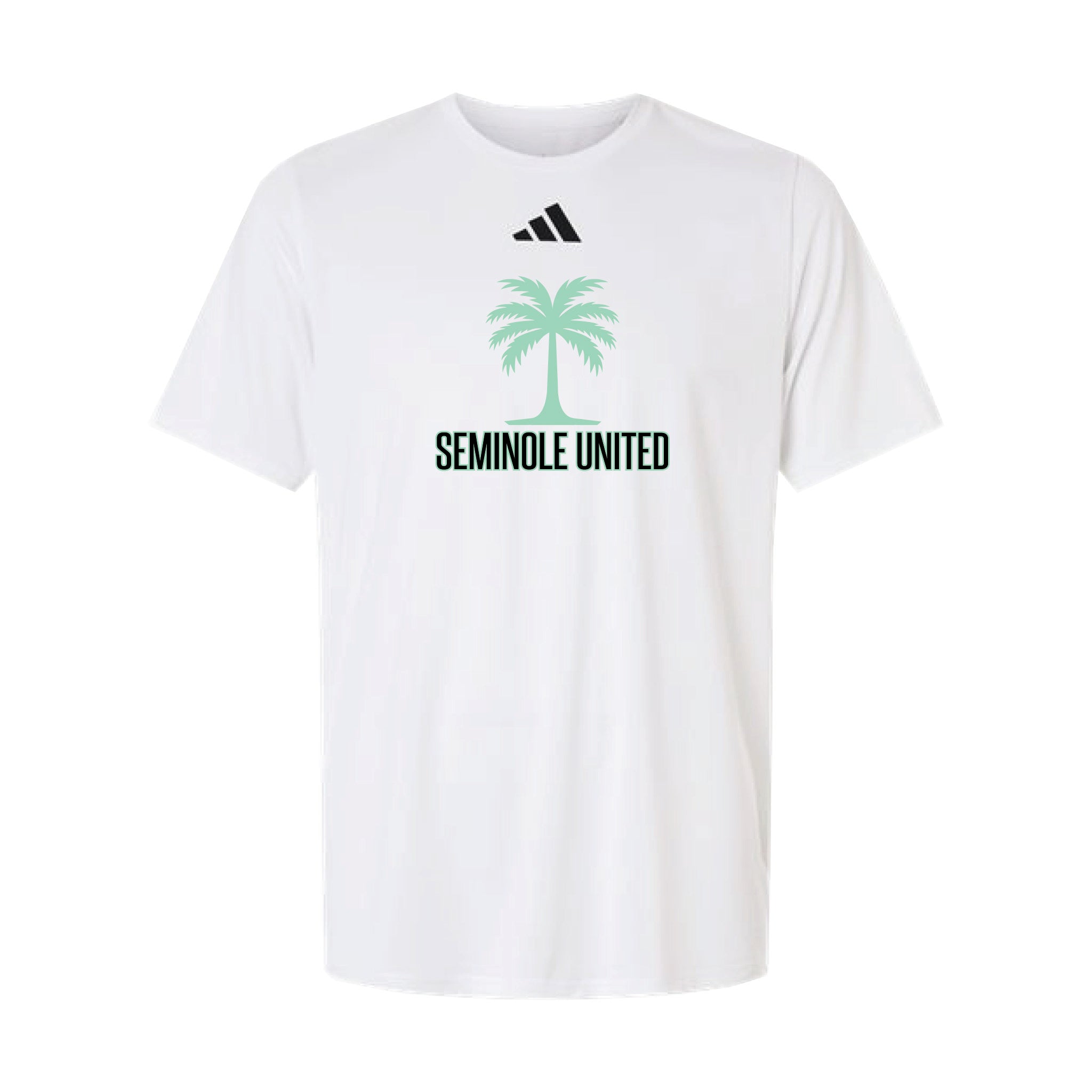 Seminole - Adidas Dry Fit United Top - White