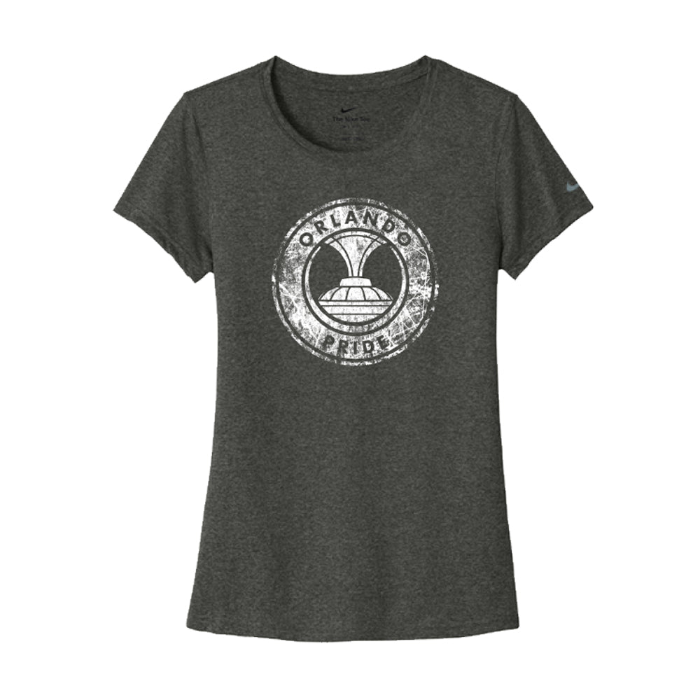 Nike - Orlando Pride Distressed  T Womens - Dark Smoke Heather