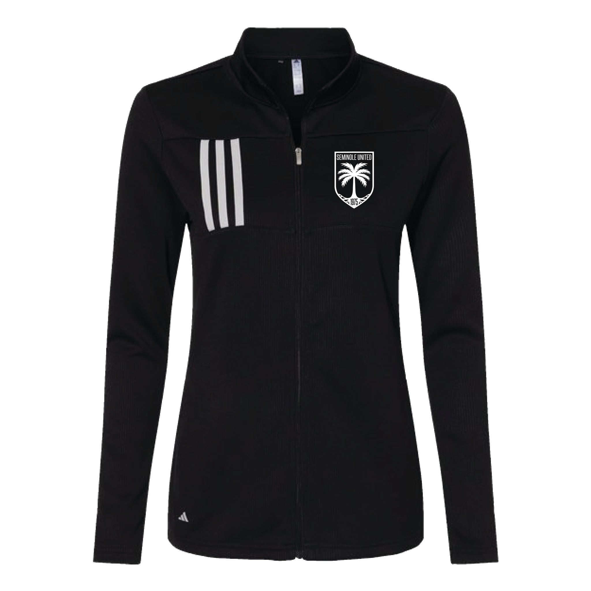 Seminole - Adidas - Orlando City 3 Stripes 1/4 Zip - Black