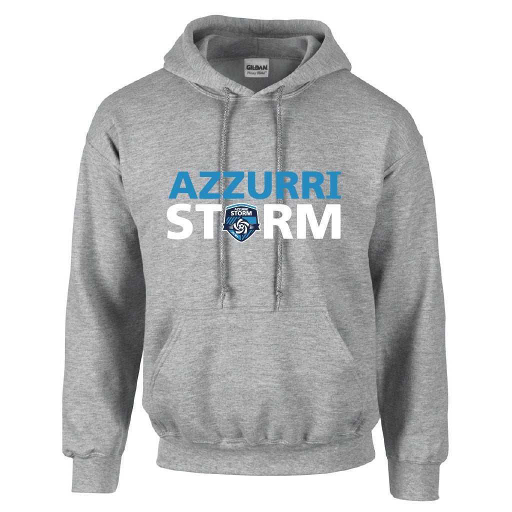 Azzurri Storm Hoody - Heather Grey