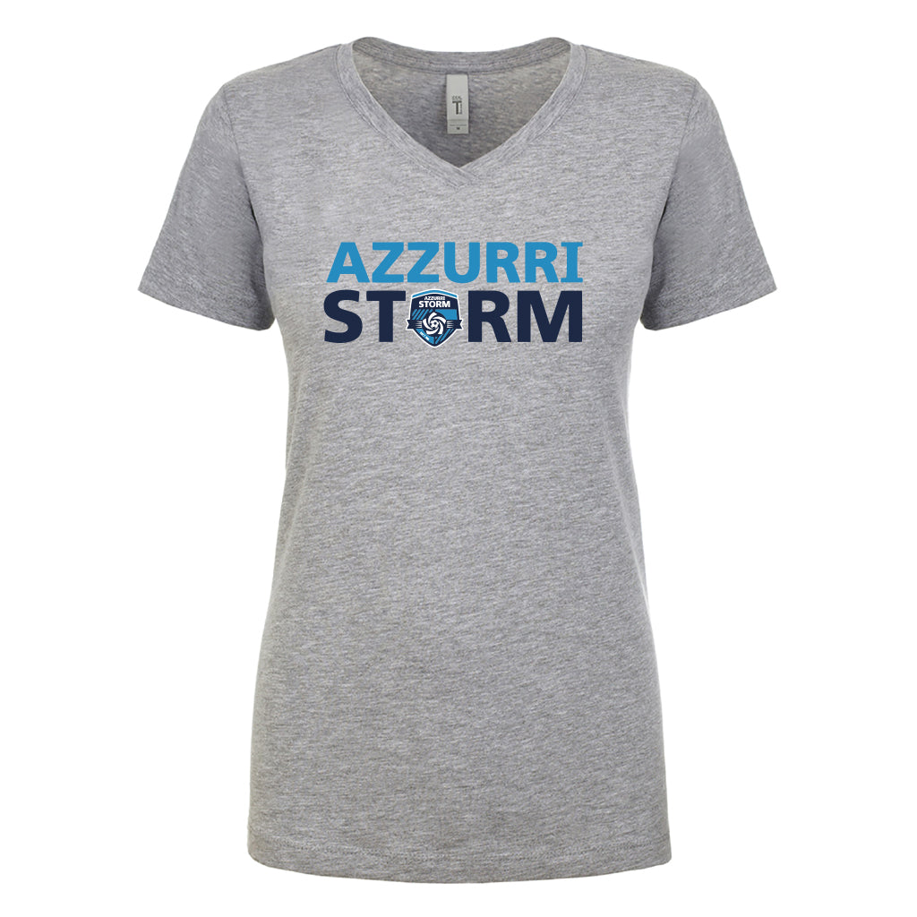 Azzurri Storm VNeck - Heather Grey