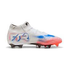 Puma - Future 8 Ultimate FG - White/Blue/Red