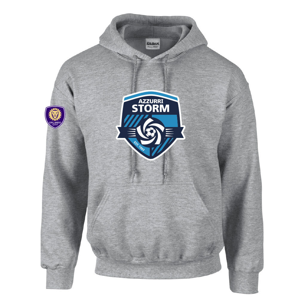 Azzurri Storm Hoody - Grey